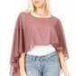 Sakkas Anya Women's Soft Chiffon Wedding Bridesmaid Bridal Cape Wrap Bolero Shrug