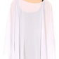 Sakkas Anya Women's Soft Chiffon Wedding Bridesmaid Bridal Cape Wrap Bolero Shrug