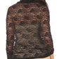 Sakkas Mari Women's Large Lightweight Soft Lace Scarf Wrap Shawl Floral and Fringe