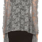 Sakkas Mari Women's Large Lightweight Soft Lace Scarf Wrap Shawl Floral and Fringe