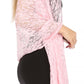 Sakkas Mari Women's Large Lightweight Soft Lace Scarf Wrap Shawl Floral and Fringe