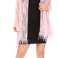 Sakkas Mari Women's Large Lightweight Soft Lace Scarf Wrap Shawl Floral and Fringe