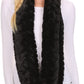 Sakkas Abhy Soft Fall Winter Furry Infinity Wrap Scarf