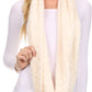 Sakkas Abhy Soft Fall Winter Furry Infinity Wrap Scarf