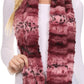 Sakkas Abhy Soft Fall Winter Furry Infinity Wrap Scarf