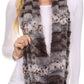 Sakkas Abhy Soft Fall Winter Furry Infinity Wrap Scarf