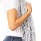 Sakkas Abhy Soft Fall Winter Furry Infinity Wrap Scarf
