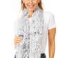 Sakkas Abhy Soft Fall Winter Furry Infinity Wrap Scarf