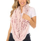 Sakkas Abhy Soft Fall Winter Furry Infinity Wrap Scarf