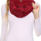 Sakkas Abhy Soft Fall Winter Furry Infinity Wrap Scarf
