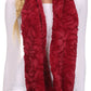 Sakkas Abhy Soft Fall Winter Furry Infinity Wrap Scarf