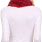 Sakkas Abhy Soft Fall Winter Furry Infinity Wrap Scarf