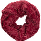 Sakkas Abhy Soft Fall Winter Furry Infinity Wrap Scarf