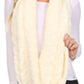 Sakkas Abhy Soft Fall Winter Furry Infinity Wrap Scarf