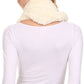 Sakkas Abhy Soft Fall Winter Furry Infinity Wrap Scarf