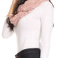 Sakkas Abhy Soft Fall Winter Furry Infinity Wrap Scarf