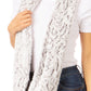 Sakkas Abhy Soft Fall Winter Furry Infinity Wrap Scarf