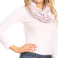 Sakkas Abhy Soft Fall Winter Furry Infinity Wrap Scarf