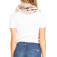 Sakkas Abir Soft Furry Reversible Short Twist Wrap Around Infinity Scarf