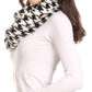 Sakkas Abir Soft Furry Reversible Short Twist Wrap Around Infinity Scarf
