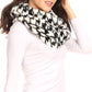 Sakkas Abir Soft Furry Reversible Short Twist Wrap Around Infinity Scarf