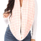 Sakkas Abir Soft Furry Reversible Short Twist Wrap Around Infinity Scarf