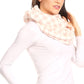 Sakkas Abir Soft Furry Reversible Short Twist Wrap Around Infinity Scarf