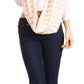 Sakkas Abir Soft Furry Reversible Short Twist Wrap Around Infinity Scarf