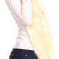 Sakkas Abir Soft Furry Reversible Short Twist Wrap Around Infinity Scarf