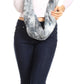 Sakkas Abir Soft Furry Reversible Short Twist Wrap Around Infinity Scarf