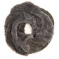 Sakkas Abir Soft Furry Reversible Short Twist Wrap Around Infinity Scarf