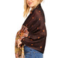 Sakkas Gianna Women's Silky Soft Reversible Floral Woven Pashmina Scarf Shawl Wrap
