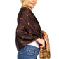 Sakkas Gianna Women's Silky Soft Reversible Floral Woven Pashmina Scarf Shawl Wrap