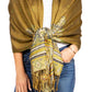 Sakkas Gianna Women's Silky Soft Reversible Floral Woven Pashmina Scarf Shawl Wrap