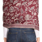 Sakkas Gianna Women's Silky Soft Reversible Floral Woven Pashmina Scarf Shawl Wrap