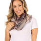 Sakkas Gianna Women's Silky Soft Reversible Floral Woven Pashmina Scarf Shawl Wrap
