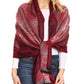 Sakkas Marga Women's Silky Soft Reversible Paisley Woven Pashmina Scarf Shawl Wrap