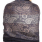 Sakkas Marga Women's Silky Soft Reversible Paisley Woven Pashmina Scarf Shawl Wrap