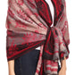 Sakkas Serina Women's Silky Soft Reversible Floral Woven Pashmina Scarf Shawl Wrap