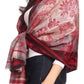 Sakkas Serina Women's Silky Soft Reversible Floral Woven Pashmina Scarf Shawl Wrap