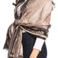 Sakkas Serina Women's Silky Soft Reversible Floral Woven Pashmina Scarf Shawl Wrap