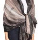 Sakkas Matilde Women's Peacock Floral Light and Soft Reversible Scarf Shawl Wrap