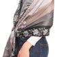 Sakkas Matilde Women's Peacock Floral Light and Soft Reversible Scarf Shawl Wrap