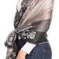 Sakkas Damari Women's Silky Soft Reversible Border Woven Pashmina Scarf Shawl Wrap