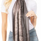 Sakkas Alessa Women's Silky Soft Reversible PaisleyPrint Pashmina Scarf Shawl Wrap