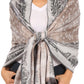 Sakkas Alessa Women's Silky Soft Reversible PaisleyPrint Pashmina Scarf Shawl Wrap
