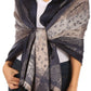 Sakkas Alessa Women's Silky Soft Reversible PaisleyPrint Pashmina Scarf Shawl Wrap