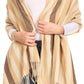 Sakkas Martinna Warm Super Soft Cashmere Feel Pashmina Shawl Wrap Scarf for Women - Weddings, Festivals, Travel & Daily Wear