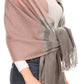 Sakkas Martinna Warm Super Soft Cashmere Feel Pashmina Shawl Wrap Scarf for Women - Weddings, Festivals, Travel & Daily Wear