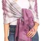 Sakkas Martinna Warm Super Soft Cashmere Feel Pashmina Shawl Wrap Scarf for Women - Weddings, Festivals, Travel & Daily Wear